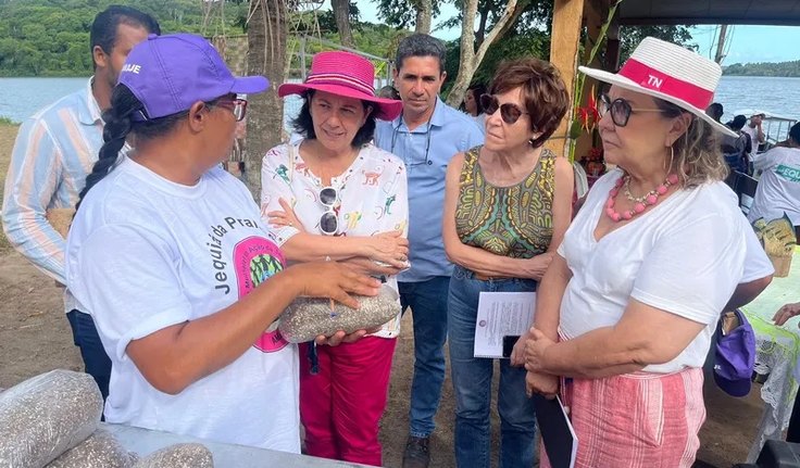 Tereza Nelma representa o Ministério da Pesca em visita da Embaixada Espanhola em Alagoas