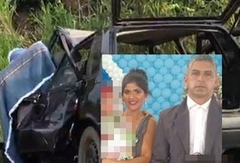 Casal arapiraquense morre em grave colisão entre carros na AL 101, em Coruripe