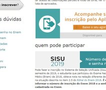 Sisu abre hoje inscrições para mais de 235 mil vagas
