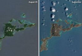 Imagens da Nasa mostram os efeitos devastadores do furacão Irma