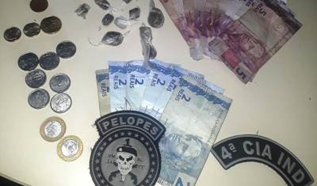 Militares prendem suspeito de Tráfico de Drogas em Capela