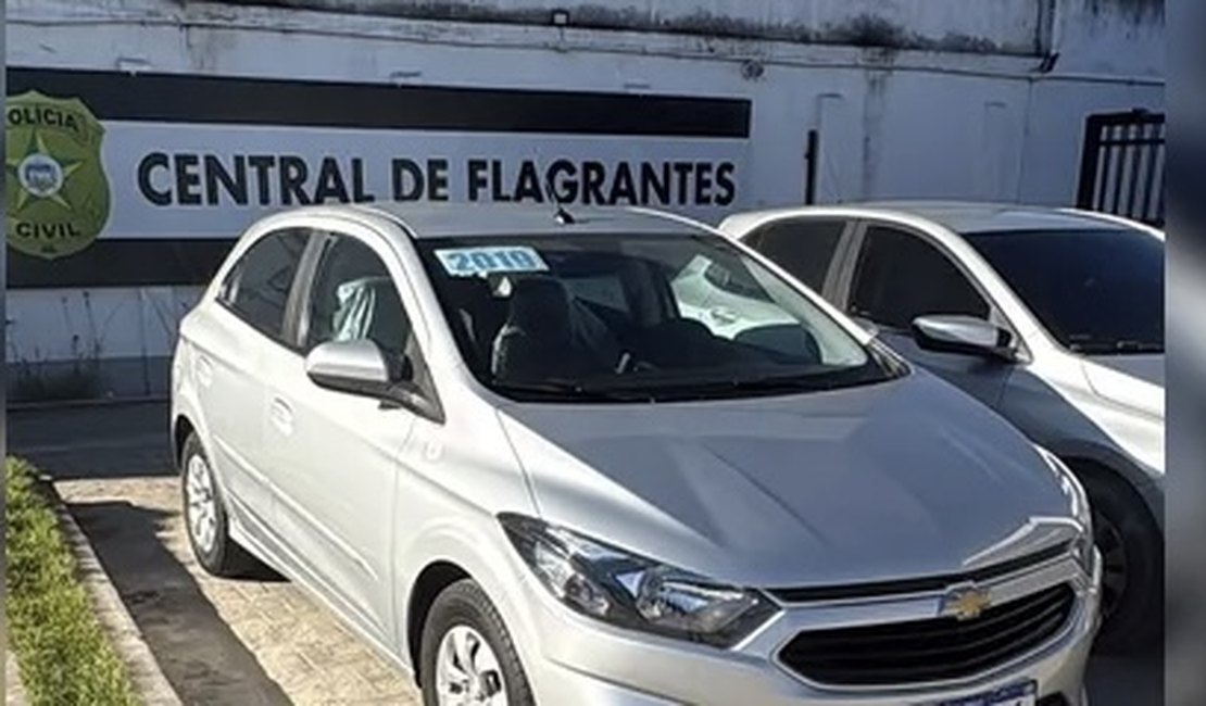 Suspeito de arrombamentos em comércios de Maceió é preso com carro furtado e objetos recuperados pela PM