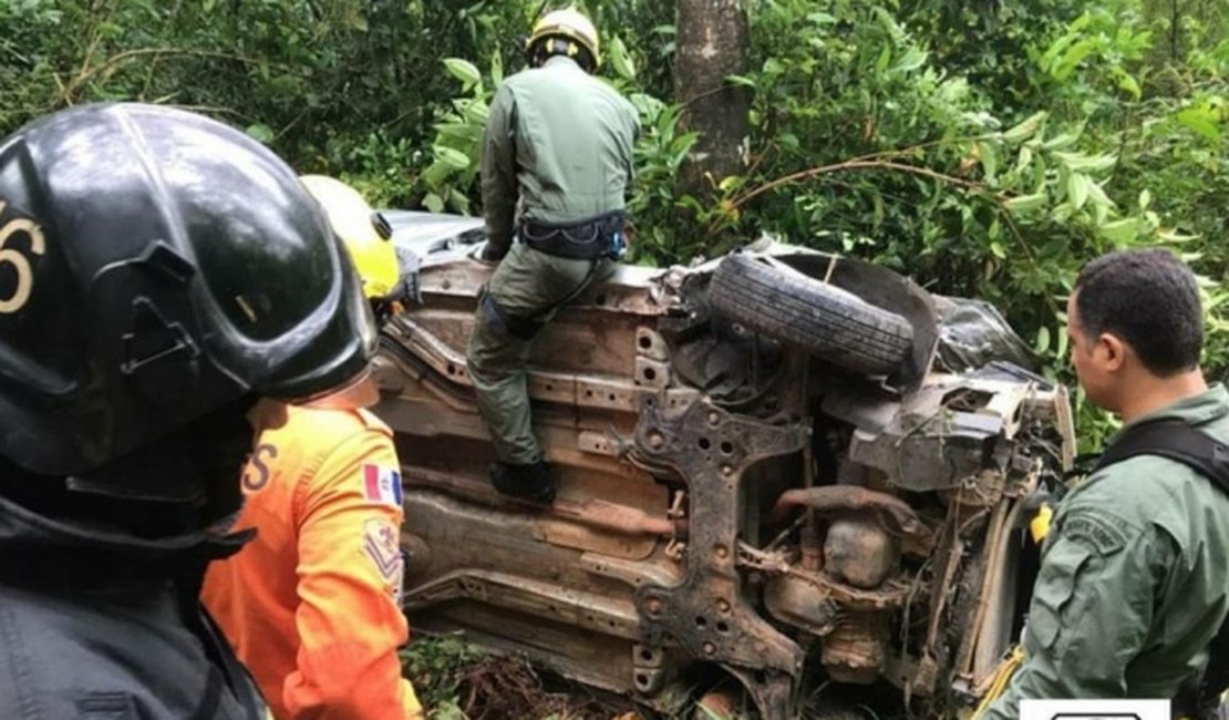 Grave acidente deixa quatro pessoas feridas em rodovia alagoana