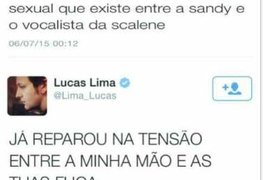 Marido de Sandy fica com ciúmes e faz ameaça em rede social