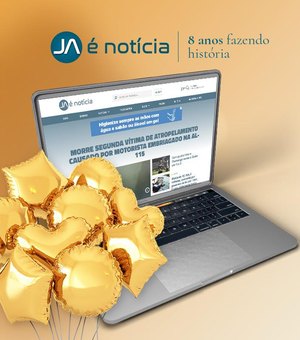 Portal Já é Notícia completa 8 anos e está entre os sites mais acessados de Alagoas