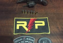 Adolescente tenta escapar, mas acaba apreendido após disparo de arma de fogo, em Arapiraca