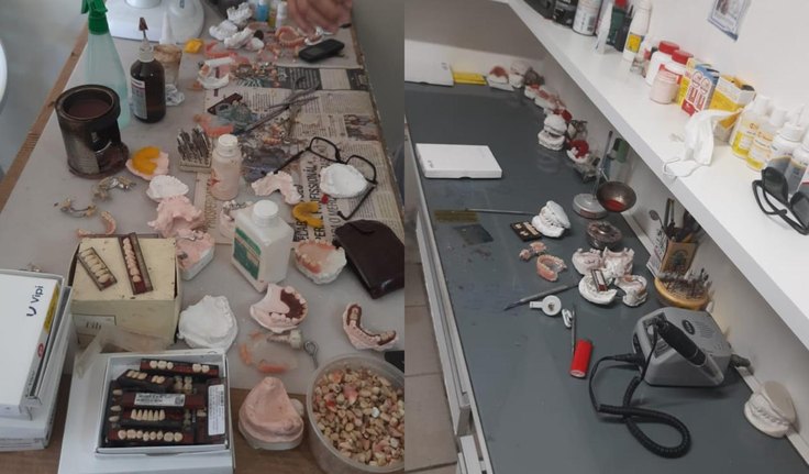 Conselho Regional de Odontologia flagra dois laboratórios de prótese atuando ilegalmente na parte alta de Maceió
