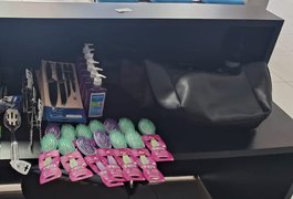 Polícia Civil prende mulheres após serem flagradas furtando produtos em supermercado de Maceió