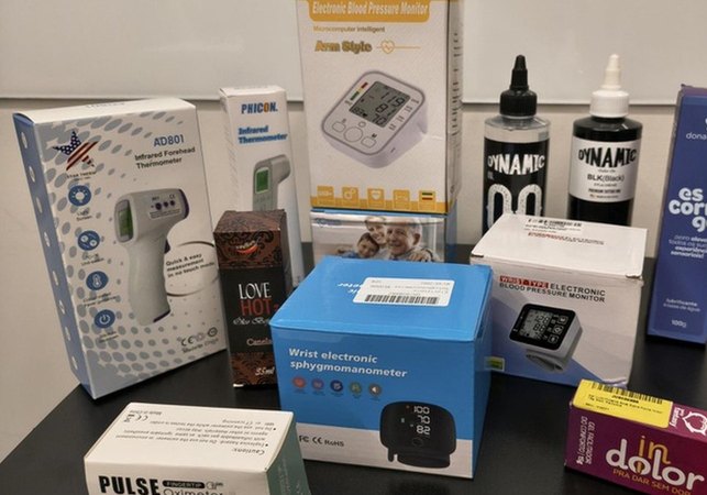 Anvisa apreende suplementos, cosméticos e equipamentos de saúde em galpão do Mercado Livre