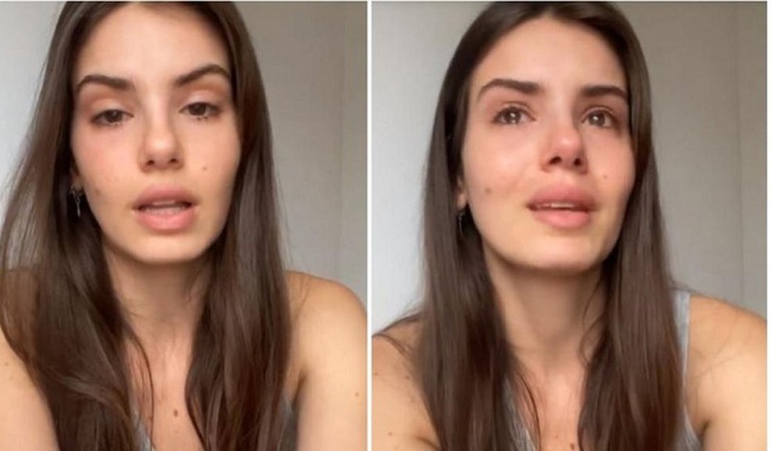 Camila Queiroz chora e fala sobre polêmica de 'Verdades Secretas 2': 'nunca vivi algo parecido'