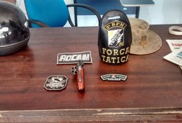 Após denúncia, PM apreende arma de fogo no Conjunto Nossa Aparecida, em Arapiraca