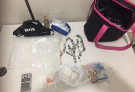 Polícia Civil apreende drogas e prende mulher