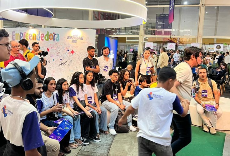 Estudantes traipuenses visitam maior encontro de inovação e empreendedorismo do Nordeste