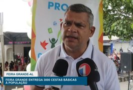 VÍDEO: Prefeito Flávio do Chico da Granja fala sobre a entrega de cestas básicas em Feira Grande