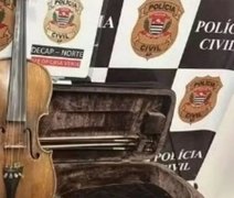 Homem é preso tentando vender violino furtado de 100 anos para o próprio dono