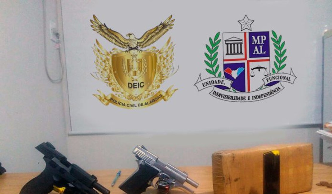 Ação da Deic e Gecoc evita chacina em Alagoas