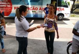 Arapiraca recebe ônibus de entrega voluntária de armas nesta segunda-feira (27)