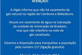 Boato: notícia de vazamento de gás em Bebedouro assusta população de Maceió