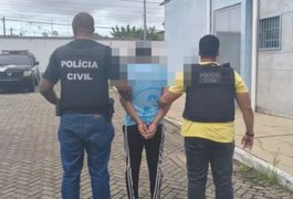 Acusado de estupro de vulnerável é preso em Marechal Deodoro após fugir de Minas Gerais