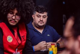 Após etapa no Sul, alagoano assume ponta de circuito nacional de poker