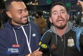 Repórter da Band é vítima de racismo em frente às câmeras na Argentina