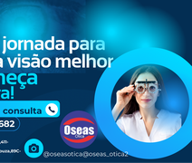Oseas Ótica é destaque em Alagoas! Uma ótica premiada que preza a excelência e um serviço extraordinário para a sua visão!