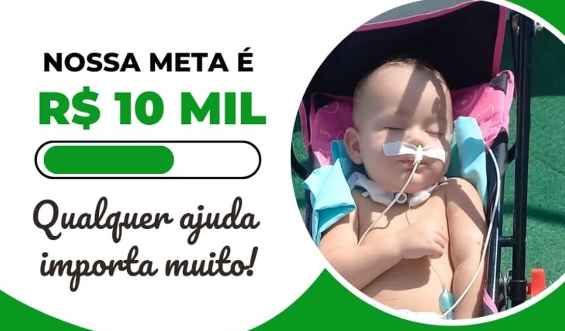 Arapiraquenses fazem vakinha para ajudar o pequeno Liam Gael, que luta contra a tuberculose e meningite