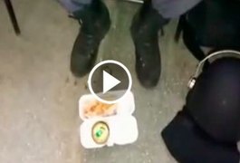 Policiais Militares se revoltam com almoço 'padrão FIFA', veja o vídeo