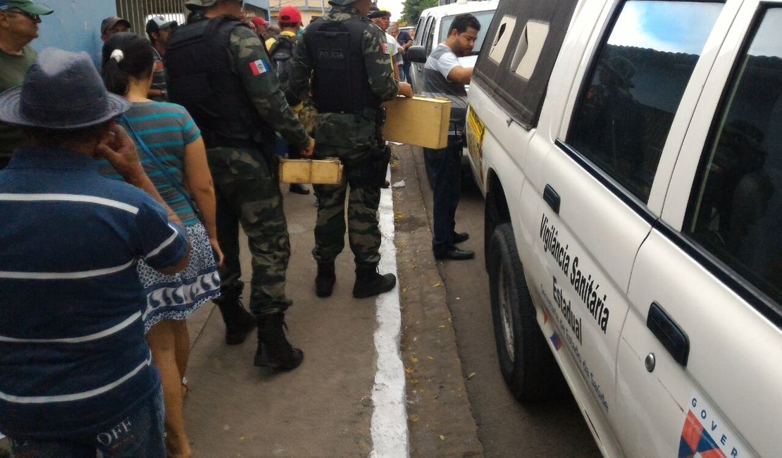Operação aprende passáros silvestres em Arapiraca