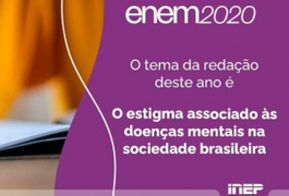 Redação Enem: 'O estigma associado às doenças mentais na sociedade brasileira'