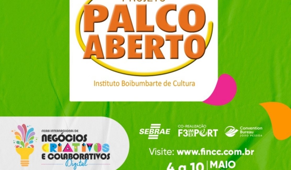 Palco Aberto irá levar músicas de 23 alagoanos para Feira Internacional de Negócios Criativos