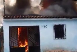 [Vídeo] Brincadeira de criança quase acaba em tragédia no interior de Alagoas