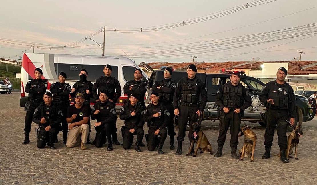 Canil do 3°BPM recebe ciclo de instruções com sargento da PM de Sergipe