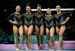 Ginástica brasileira feminina ganha medalha inédita de bronze nas Olimpíadas de Paris