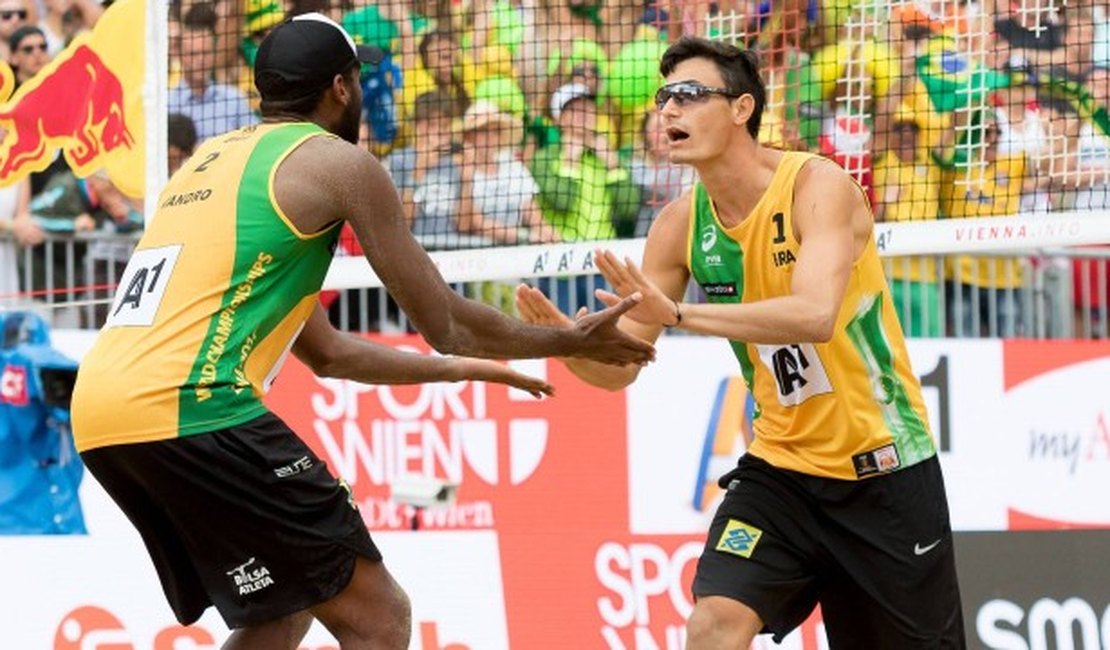 Dupla brasileira é campeã mundial de vôlei de praia na Áustria