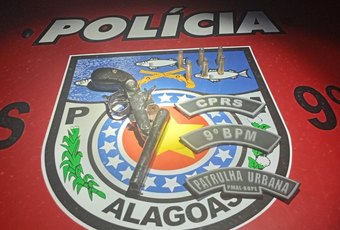 Homem é preso com garrucha e munições durante patrulhamento, na AL 145, em Pariconha