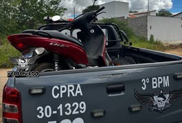 ROCAM recupera motocicleta com registro de roubo em Arapiraca