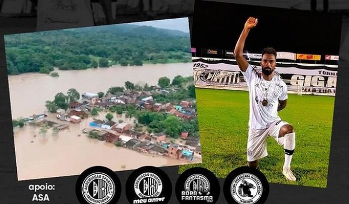 ASA e página de torcedores fazem campanha para ajudar ex-jogador que perdeu tudo após chuvas na Bahia