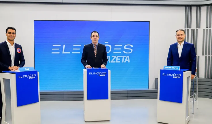 Debate entre Renan Filho e JHC é marcado por troca de farpas e apelidos cômicos