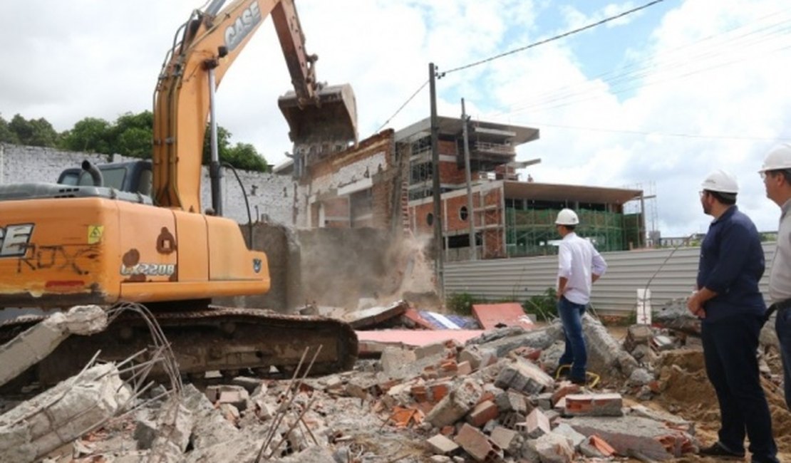 Ministério do Trabalho embarga parte das obras do Hospital Metropolitano de Maceió