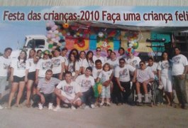 Moradores da Vila do Padre em Arapiraca organizam festa do Dia das Crianças