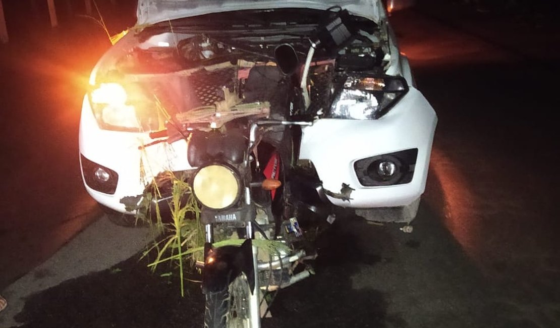 Motociclista morre após colisão com caminhonete em trecho da AL-220
