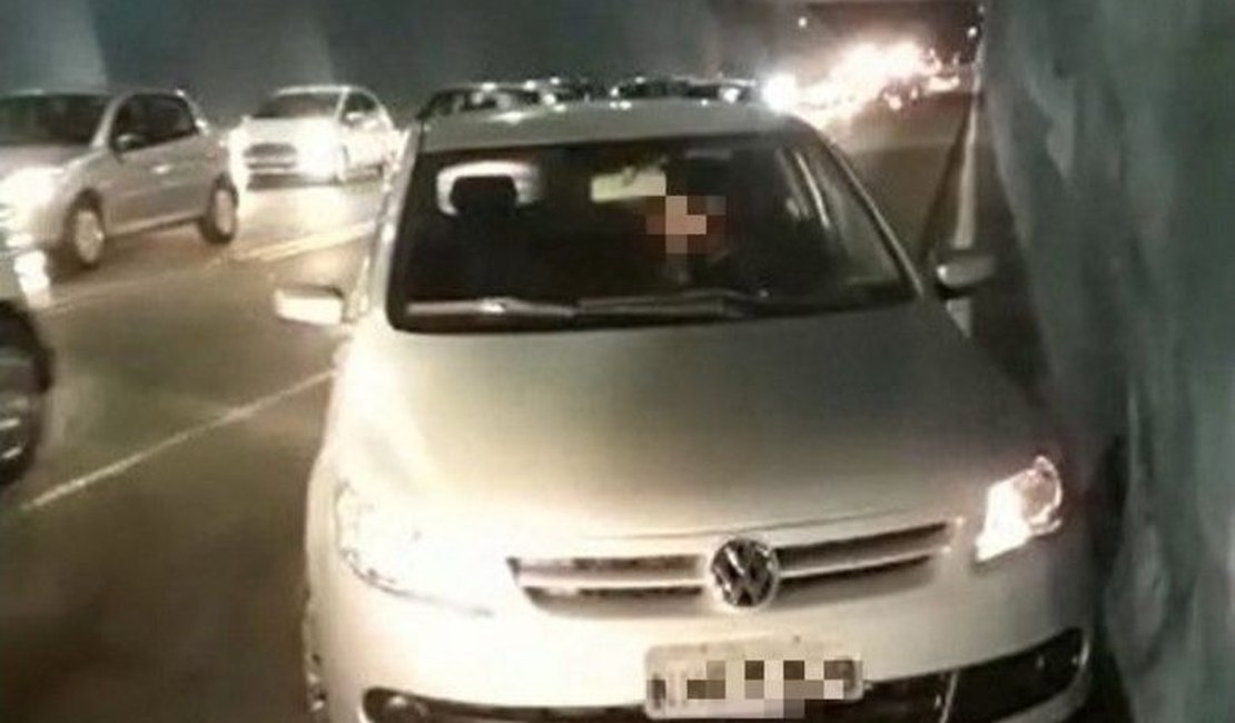 VÍDEO: Motorista é detido por embriaguez ao volante e direção perigosa