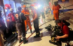 Incêndio em apartamento em Maceió
