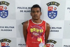 Jovem é detido suspeito de envolvimento com tráfico de drogas, em São Miguel dos Campos