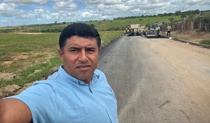 Sérgio do Sindicato adota o lema ‘mandato nas ruas’ e fiscaliza obras da prefeitura de Arapiraca
