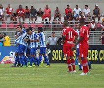 Com gol de Robinho, CSA vence o CRB por 1 a 0 e abre vantagem na final do Alagoano