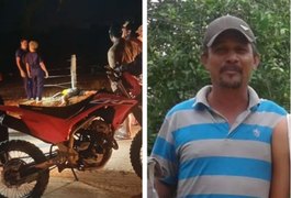 Homem perde o controle da direção de moto, colide em cerca de arame e morre no Sertão do estado