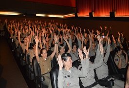 PMAL homenageia mães da corporação com exibição do filme ‘Minha Vida em Marte’