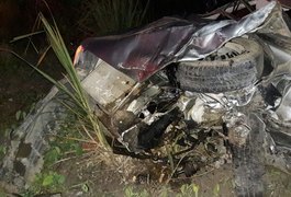 Um morre e cinco ficam feridos em grave acidente na AL-110